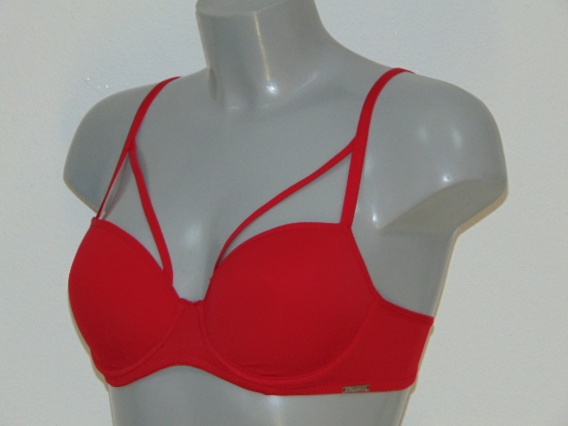 Sapph Fabulous red padded bra
