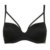 Sapph Fabulous black padded bra