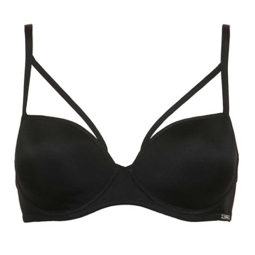 Sapph Fabulous black padded bra