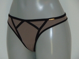 Sapph Curvy Mistress mole grey thong