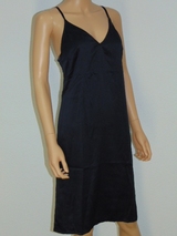 Sapph Audrey navy blue slipdress