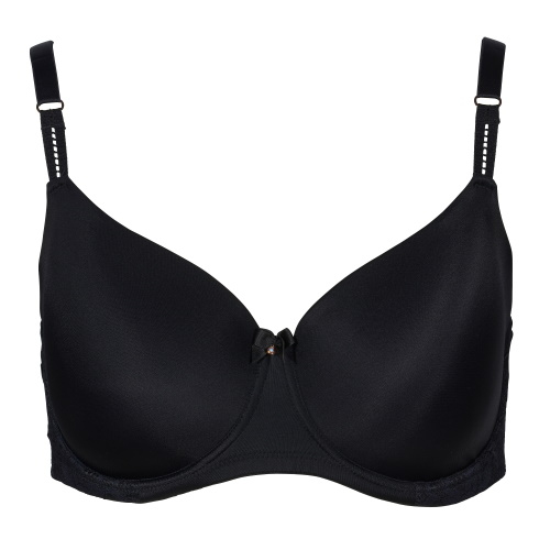 After Eden D-Cup & Up Faro black padded bra