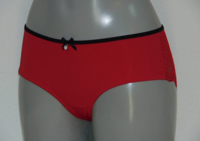 After Eden D-Cup & Up Granada red/black brief