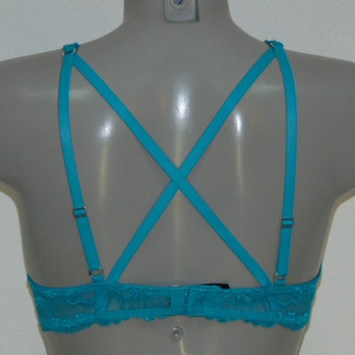 Sapph Lois petrol non-padded bra