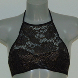 Sapph Abegail black/gold non-padded bra