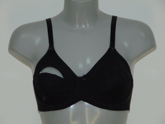 Elbrina Josy black nursing bra