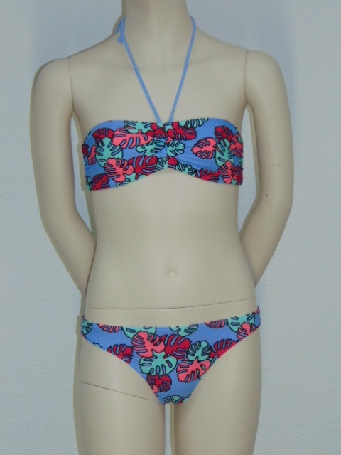 Boobs & Bloomers Britta purple/print set