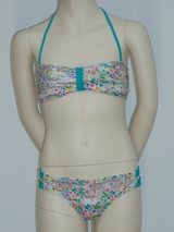 Boobs & Bloomers Issa green/print set