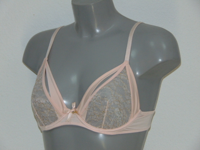 Sapph Kim peach non-padded bra