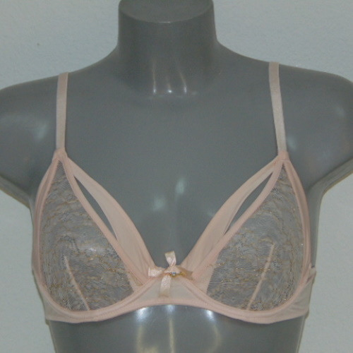 Sapph Kim peach non-padded bra
