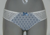 Cybéle Clover white/blue brief