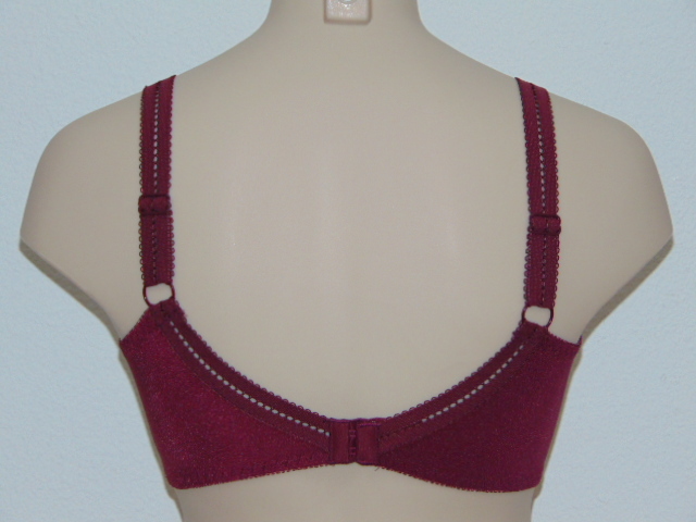 Elbrina Johanna red non-padded bra