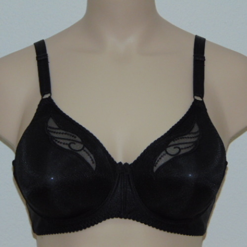Elbrina Brenda black non-padded bra