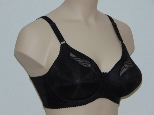 Elbrina Brenda black non-padded bra