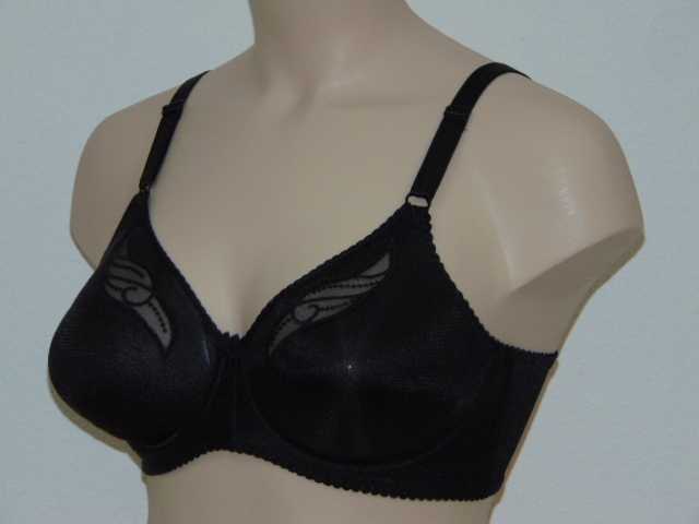 Elbrina Brenda black non-padded bra