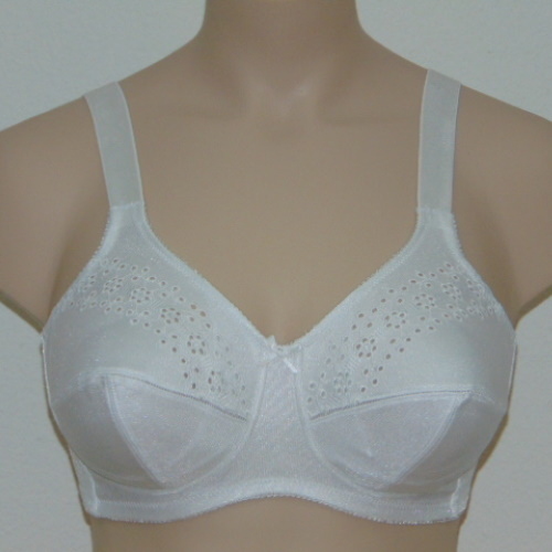 Elbrina Tessa white wireless bra