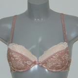 Kleo Naturel ivory/print push up bra
