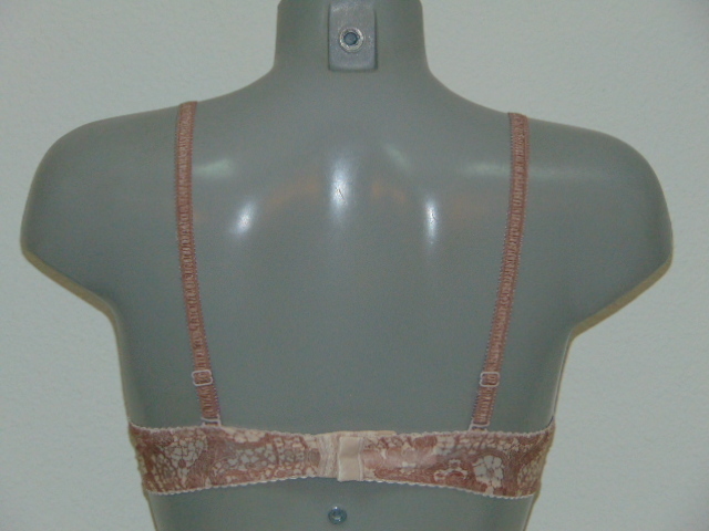 Kleo Naturel ivory/print push up bra