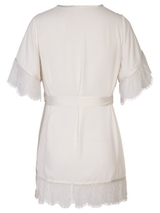 Sapph Carole white kimono