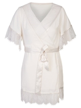Sapph Carole white kimono