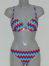 After Eden Molokai print push up bikini bra