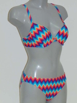 After Eden Molokai print push up bikini bra