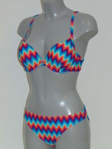 After Eden Molokai print push up bikini bra