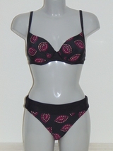 Nickey Nobel Daniek black padded bikini bra