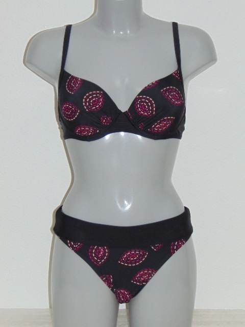 Nickey Nobel Daniek black padded bikini bra