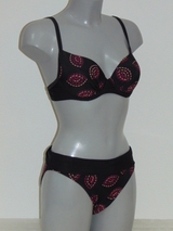 Nickey Nobel Daniek black padded bikini bra