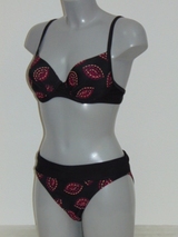 Nickey Nobel Daniek black padded bikini bra