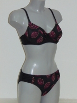Nickey Nobel Daniek black soft-cup bikini bra