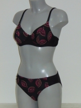 Nickey Nobel Daniek black soft-cup bikini bra