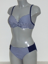 Nickey Nobel Karly navy/white padded bikini bra