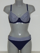 Nickey Nobel Karly navy/white soft-cup bra