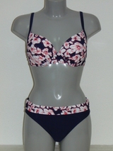 Nickey Nobel Jony navy/white padded bikini bra