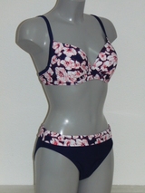 Nickey Nobel Jony navy/white padded bikini bra