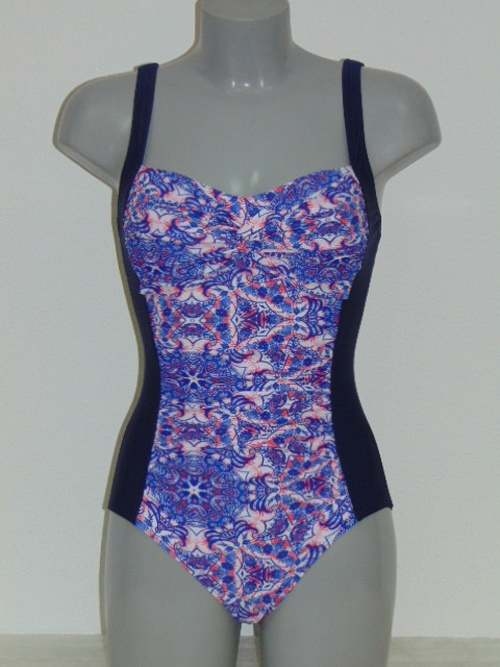 Nickey Nobel Gemma blue/print bathingsuit