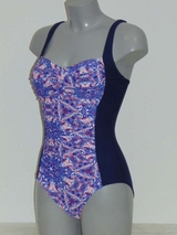 Nickey Nobel Gemma blue/print bathingsuit