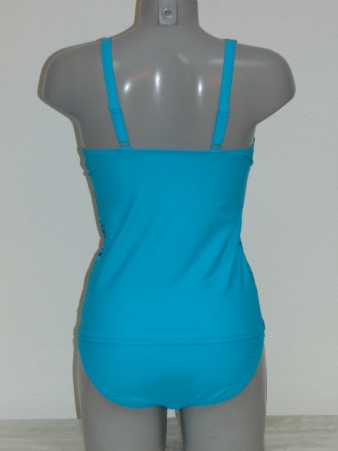 Nickey Nobel Chrissy blue/print tankini set