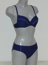 Nickey Nobel Imara navy blue padded bikini bra