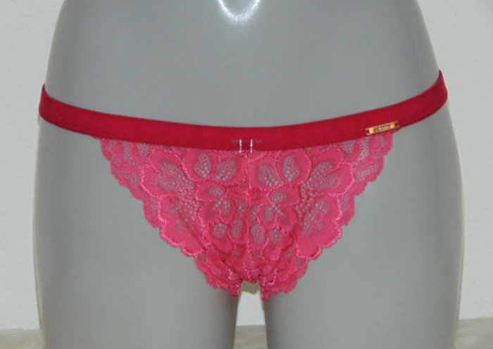 Sapph Eye Candy pink/red thong