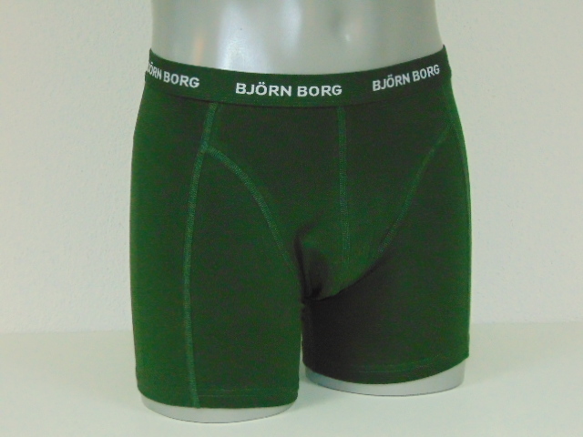 Björn Borg Basic green/white boxer short