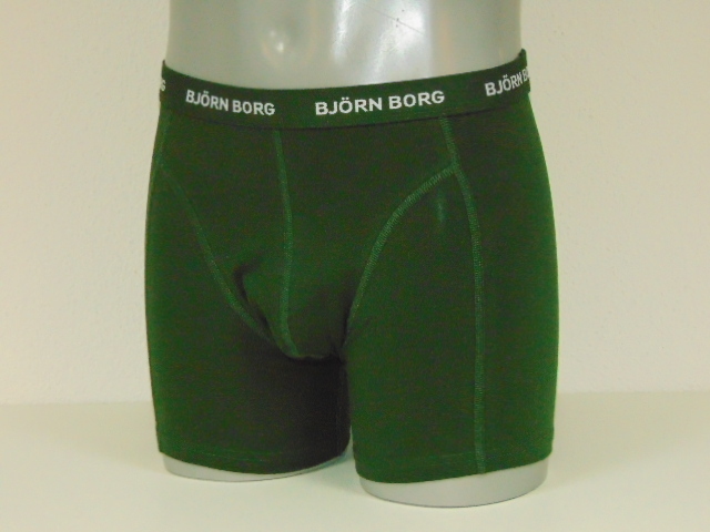 Björn Borg Basic green/white boxer short
