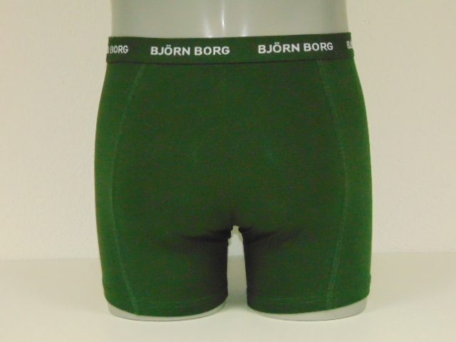 Björn Borg Basic green/white boxer short