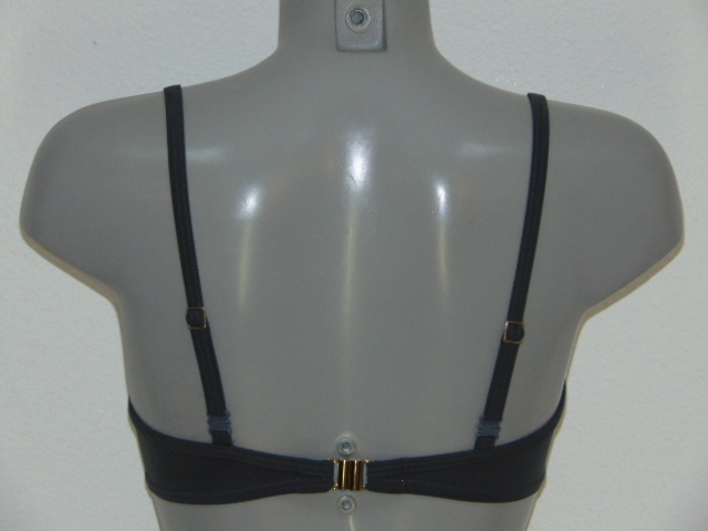 Sapph Swimwear Methics Leaves grey padded bikini bra