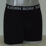 Björn Borg Basic black/white boxer short