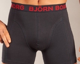 Björn Borg Basic navy/red boxer short