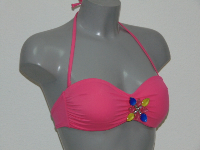 Sapph Swimwear Mirona pink padded bikini bra