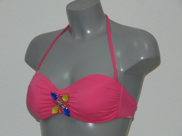 Sapph Swimwear Mirona pink padded bikini bra